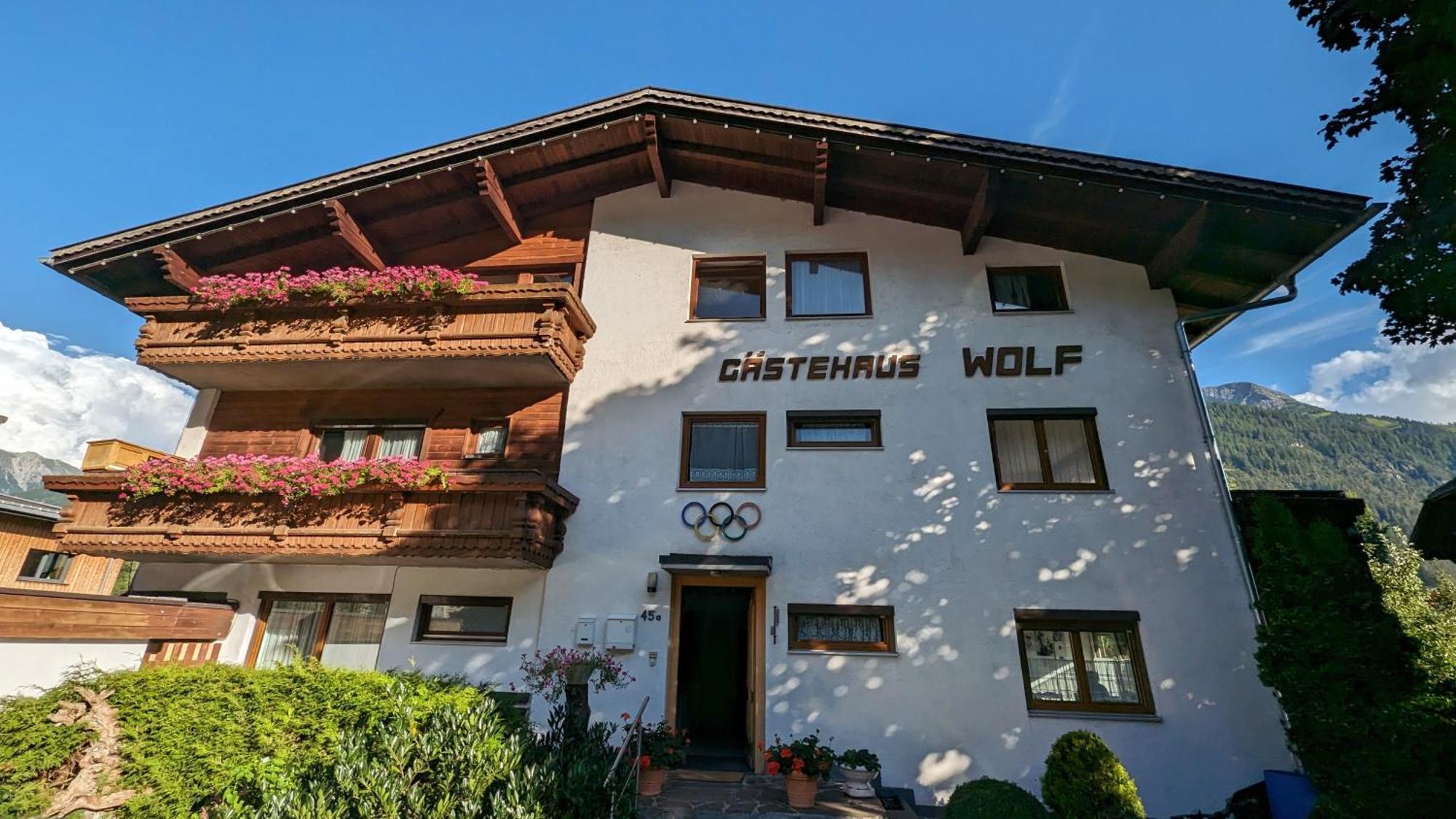 Gaestehaus Wolf Elbigenalp Eksteriør billede